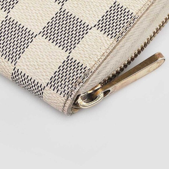 Louis Vuitton Damier Azur Canvas Zippy Organizer Wallet - Picture 3 of 8
